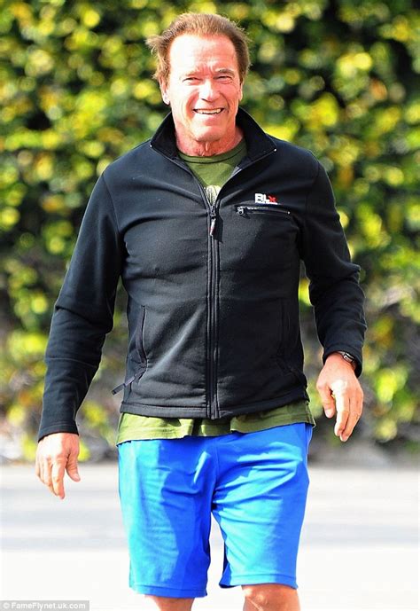 Arnold Schwarzenegger wears Terminator-style glasses for a spin in his $2m car | Daily Mail Online