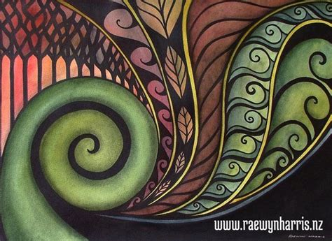 Koru art, landscapes, paintings, Aotearoa, New Zealand, koru, Maori,nature, patterns,Pacifica ...