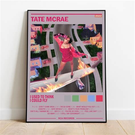 Album Cover Posters Tate Mcrae - Etsy