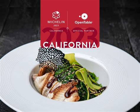 Announcing California's 2023 MICHELIN-star restaurants