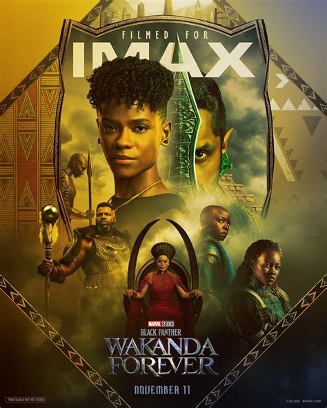 Black Panther: Wakanda Forever IMAX Poster Spotlights Star-Studded Cast