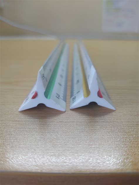 Triangular Scale Ruler, Hobbies & Toys, Stationary & Craft, Stationery & School Supplies on ...