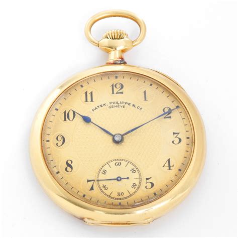 Patek Philippe 18K Yellow Gold Pocket Watch