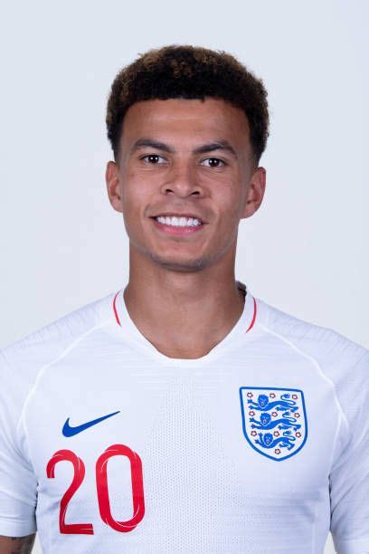 Dele Alli of England poses for a portrait during the official FIFA ...