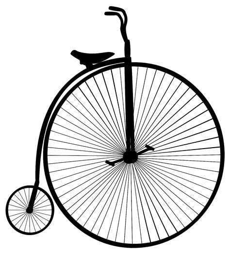 Penny Farthing drawing | Public domain vectors