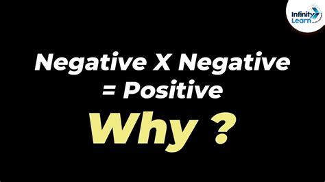 Why Is A Negative Times A Negative A Positive