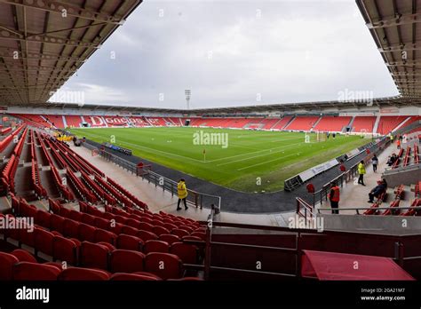 A general view of the Keepmoat stadium, the home of Doncaster Rovers Stock Photo - Alamy