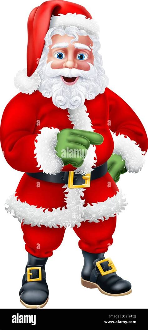 Download this stock vector: Santa Claus Father Christmas Cartoon ...