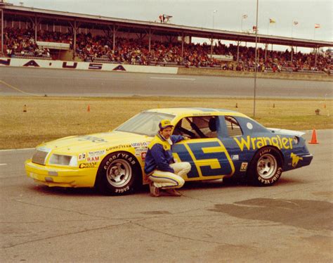 Wrangler Jeans Ford Thunderbird | Nascar race cars, Nascar cars, Racing