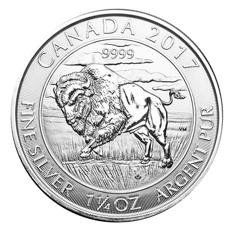 2021 Canadian Silver $8 Bison 1.25 Ounces | Golden Eagle Coins