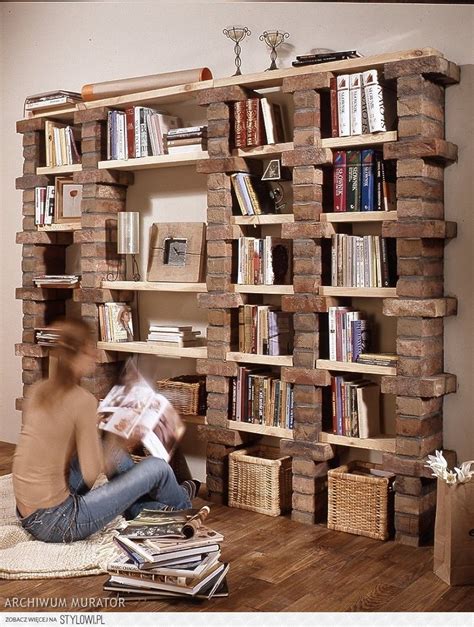 Regal mit Steinen selber bauen | Bookshelves diy, Diy bookshelf design ...