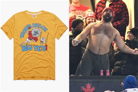 Why Jason Kelce Wore a ‘Big Yeti’ T-Shirt to Travis’ Game (Before ...