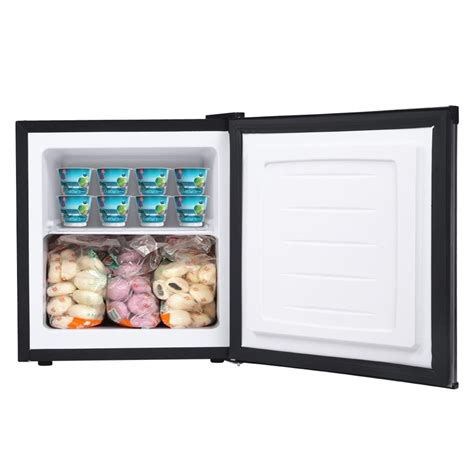 Zimtown Upright Freezer 1.1 Cu. Ft, Mini Fridge Small Cabinet Stainless Steel Frozen - Walmart ...