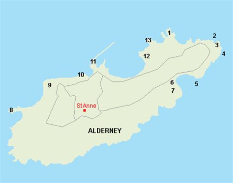 FORTIFICATIONS OF THE ISLAND OF ALDERNEY