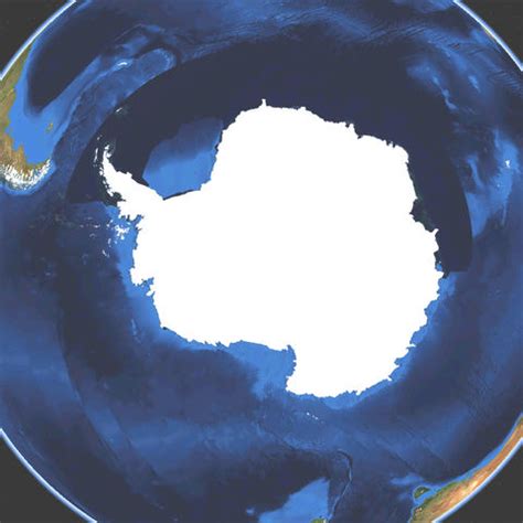 Antarctica satellite map | Gifex