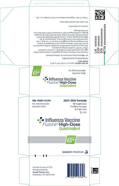 Fluzone High-Dose Quadrivalent: Package Insert - Drugs.com