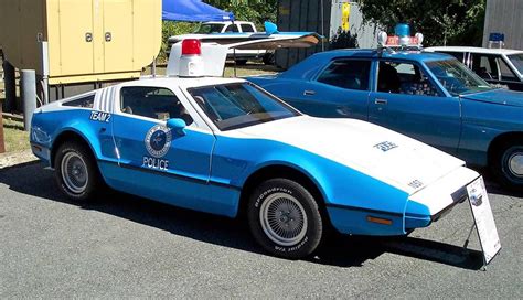 Just A Car Guy: 74 Bricklin police car.