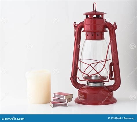 Emergency or Power Outage Kit Stock Photo - Image of isolated, lamp: 15399464