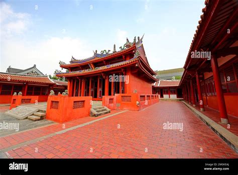 Tainan Confucius Temple, 17th-century Confucian temple featuring traditional architecture in ...