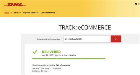 Dhl Tracking Number International / How To Track Dhl Shipping Bitfeed ...