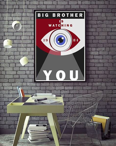 George Orwell | Big brother 1984, Book swag, Big brother