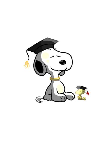 Snoopy Graduation Digital Art by Jennifer S Payne - Fine Art America