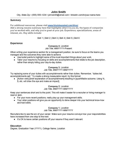 5 Free ATS Friendly Resume Templates