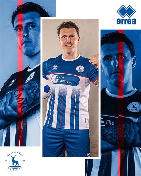 Hartlepool United 2023-24 Home Kit