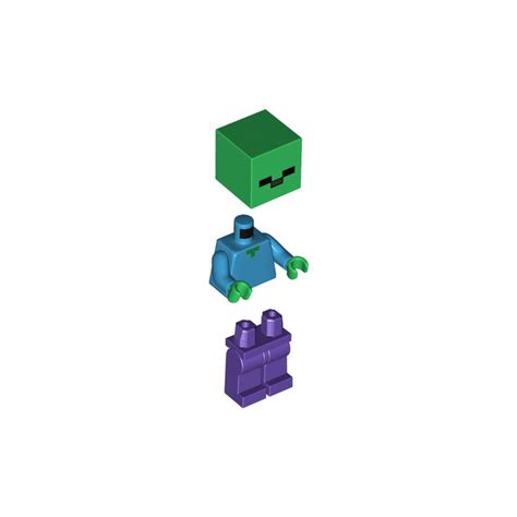 LEGO Minecraft Zombie Minifigure | Brick Owl - LEGO Marketplace