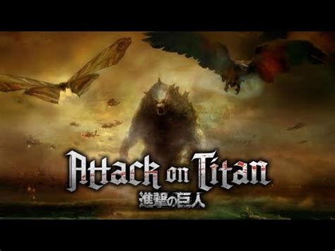 Attack on Titan Opening 6 with Godzilla | Attack on titan × Godzilla - YouTube