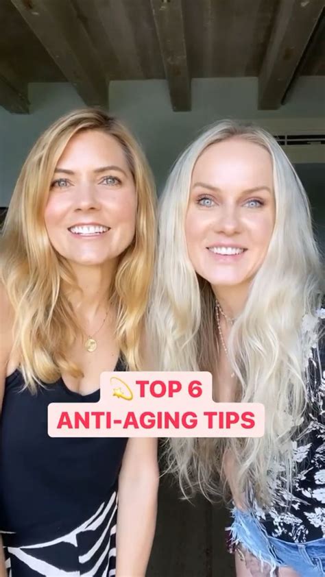 Gin Amber and I share with you our Top 6 Anti-aging tips. Which is your ...