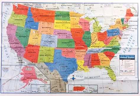 Large US Map Showing States - Printable Maps Online