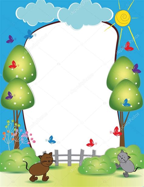 Kids frame — Stock Vector © justaa #38460263