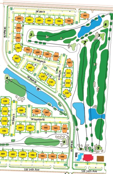 Course Layout - The Links at Rainbow Curve Golf & Country Club