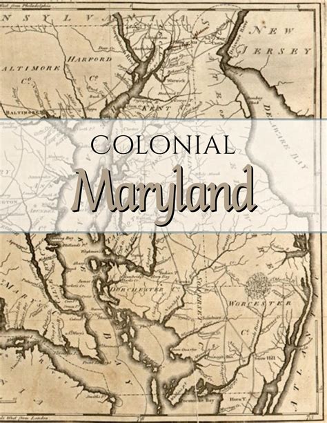 Colonial maryland by Krissi Trevino - Issuu