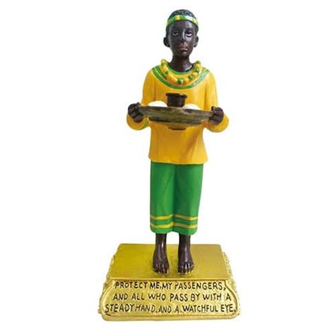 Orula Statue Car Orula Statue/w. a sticky soft pad - Mozeal Botanica