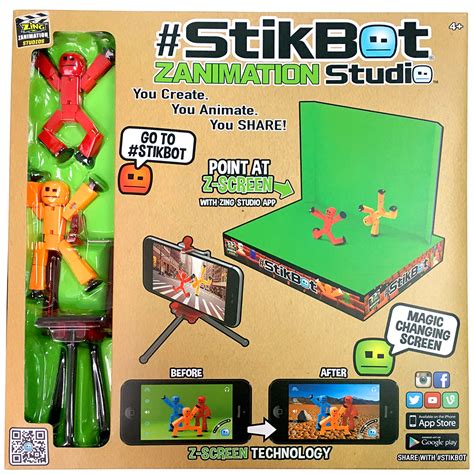 StikBot Zanimation Studio Pro Kit Traditional Gifts | Zavvi Australia