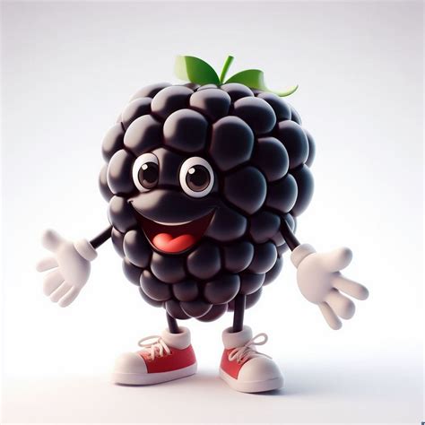 Download Blackberry Fruit Cartoon Royalty-Free Stock Illustration Image ...