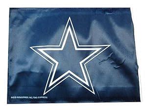 Amazon.com : NFL Dallas Cowboys Star Logo Car Flag : Sports Fan ...