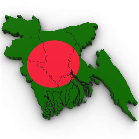 3D Model Bangladesh Country - TurboSquid 1302006