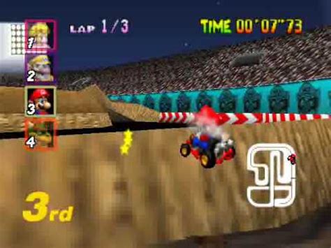 Mario Kart 64 Shortcut: Wario Stadium - YouTube