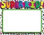 TEACHER'S FRIEND PUBLICATIONS Super Kid Name Tags TF-1826 - TeachersParadise