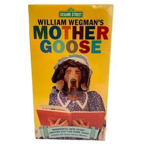 Sesame Street | Other | Sesame Street William Wegman Mother Goose Vhs ...