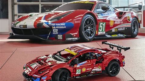 LEGO Technic Ferrari 488 GTE "AF Corse #51" Set Revealed For 2021 - SlashGear