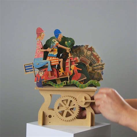 Playful diy automata kits – Artofit