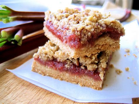 Rhubarb Crumb Bars • The Bojon Gourmet