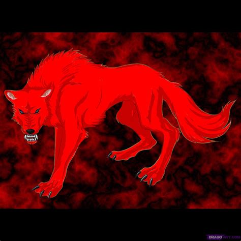 Fire wolf by NukaNuNanie on DeviantArt