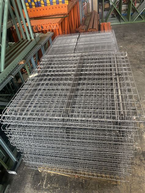 New & Used 42 X 46in Heavy Duty Pallet Rack Wire Decking for Sale in Pompano Beach, FL - OfferUp