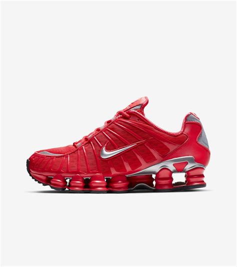 Nike Shox TL 'Speed Red and Metallic Silver' Release Date. Nike⁠+ Launch GB