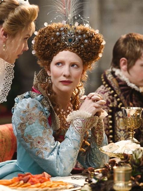 Ancestral intelligence.... Cate Blanchett as Queen Elizabeth I in ...